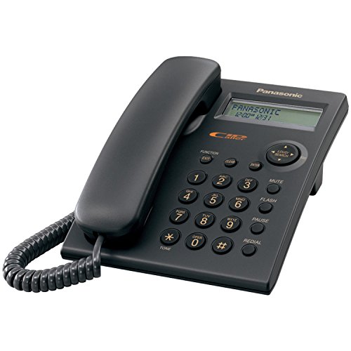0804066792714 - PANASONIC KX-TSC11B CORDED PHONE WITH CALLER ID, BLACK