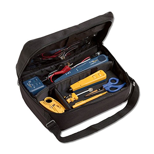 0804067325331 - FLUKE NETWORKS ELECTRICAL CONTRACTOR TELECOM KIT II WITH PRO3000 ANALOG TONE AND PROBE KIT AND CASE