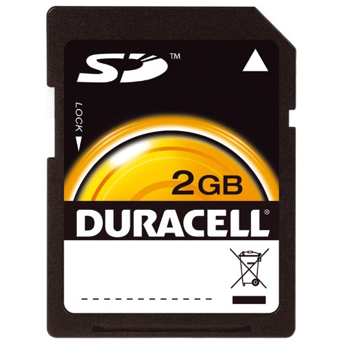 0804272724417 - DURACELL 2 GB SD FLASH MEMORY CARD DU-SD-2048-C