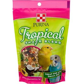 0804273034713 - PURINA TROPICAL SNACK BLEND TREATS FOR SMALL BIRDS