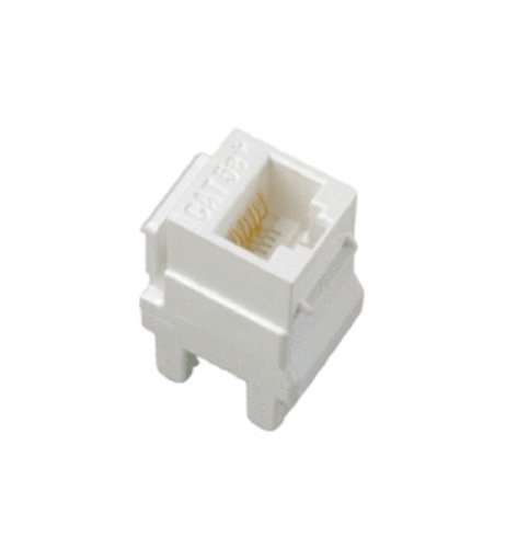 0804428024361 - ONQ / LEGRAND WP3460WH CATEGORY 6 RJ45 KEYSTONE CONNECTOR, WHITE