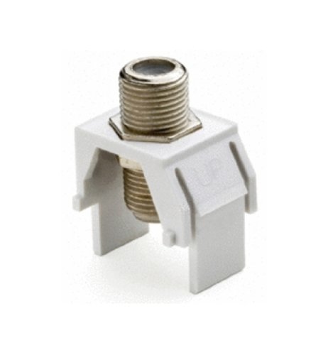 0804428029182 - ONQ / LEGRAND WP3479WH NONRECESSED NICKEL FCONNECTOR, WHITE