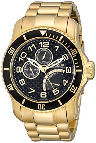 0804551084126 - INVICTA MEN'S 15341 PRO DIVER 18K GOLD-PLATED STAINLESS STEEL WATCH