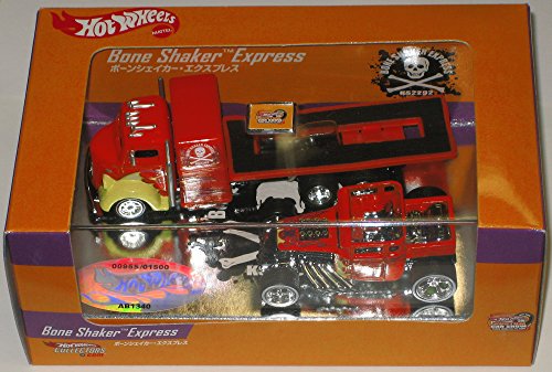 0804551233012 - HOT WHEELS JAPAN 2006 CUSTOM CAR SHOW CONVENTION BOX SET: BONE SHAKER EXPRESS LIMITED EDITION 1:64 SCALE COLLECTIBLE DIE CAST CARS - ONLY 1500 MADE WORLDWIDE