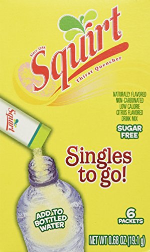 0804551481734 - SQUIRT THIRST QUENCHER SOFT DRINK MIX 6 STICKS IN EACH BOX (12 PACK)... GL