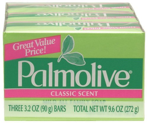 0804551483400 - PALMOLIVE CLASSIC SCENT MILD ALL FAMILY SOAP. (4 PACK.. 12 BARS)... IWGL