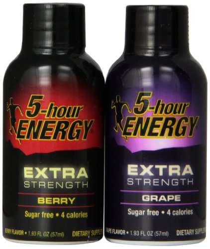 0804879453604 - 5 HOUR ENERGY EXTRA STRENGTH VARIETY PACK