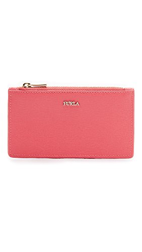 8051510167211 - FURLA WOMEN'S PAPERMOON CREDIT CARD CASE, CORALLO, ONE SIZE