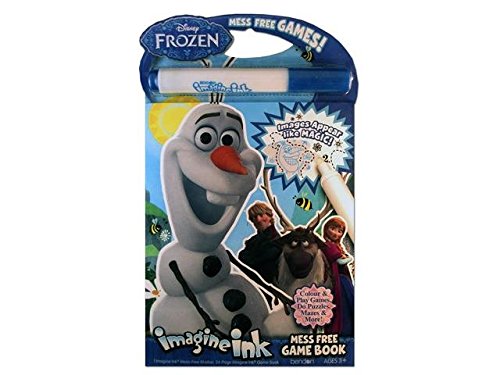 0805219550274 - 8 INCH IMAGINE INK MESS-FREE GAME BOOK - DISNEY OLAF FROZEN (1 BOOK)