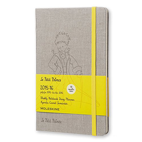8052204400850 - MOLESKINE 2015-2016 LE PETIT PRINCE LIMITED EDITION WEEKLY NOTEBOOK, 18M, LARGE, HARD COVER (5 X 8.25)