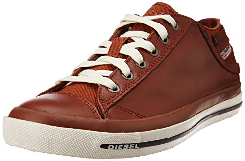 8054432743525 - DIESEL MEN'S SHOES EXPOSURE LOW I LACE-UP FRONT LEATHER FASHION SNEAKERS (10.5 US / 44 EUR / 28.5 CM)