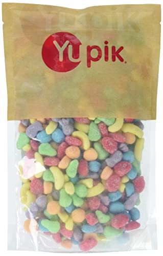 0805509018835 - YUPIK MINI SOUR FRUIT MIX, 2.2 LBS, SOFT, CHEWY, FRUIT FLAVORED GUMMY CANDY