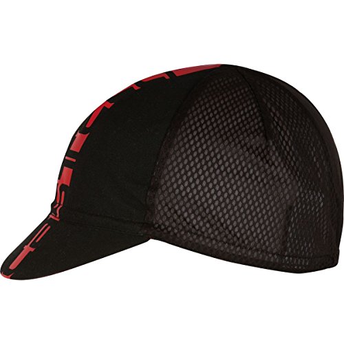 8055688201968 - CASTELLI INFERNO CYCLING CAP BLACK/RED, ONE SIZE