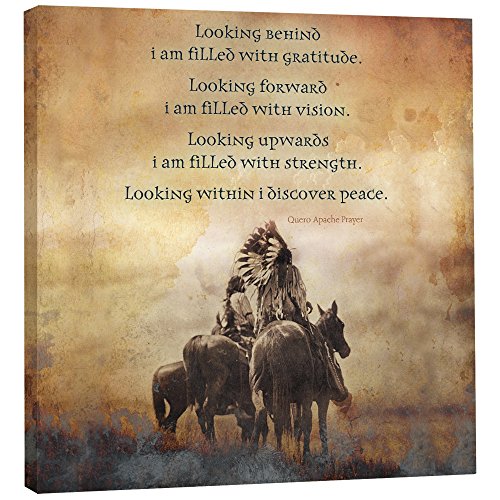 0805866856262 - TREE-FREE GREETINGS ECOART HOME DECOR WALL PLAQUE, 11.25 X 11.25 INCHES, LOOKING WITHIN THEMED INSPIRING QUOTE ART