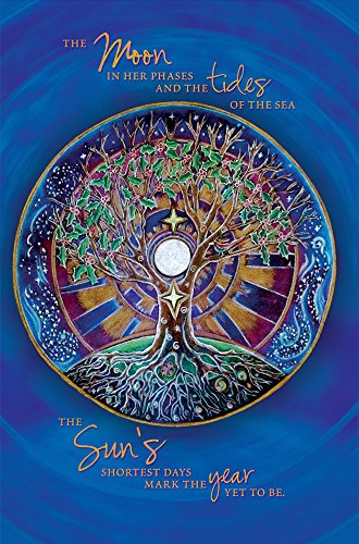 0805866934809 - TREE-FREE GREETINGS ECONOTES 12-COUNT WINTER SOLSTICE CARD SET WITH ENVELOPES, 4 X 6, MANDALA