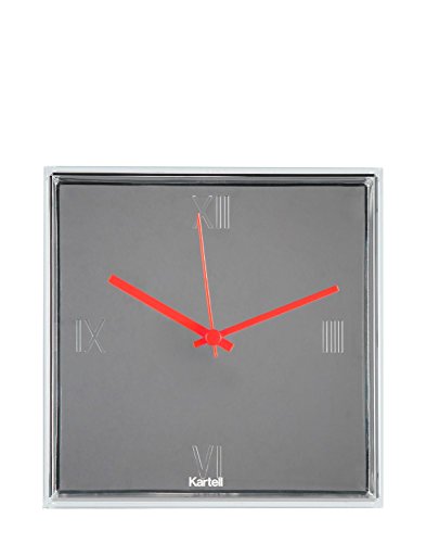 8058967025729 - KARTELL TIC&TAC CLOCK BY PHILIPPE STARCK WITH EUGENI QUITLLET, PACK OF 4, METALLIC CHROME