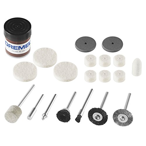 0080596014292 - DREMEL 684-01 20-PIECE CLEAN & POLISH ROTARY TOOL ACCESSORY KIT WITH CASE