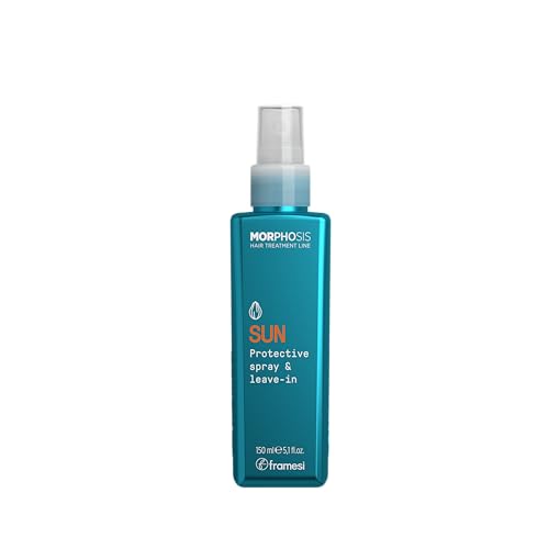 8059606684291 - FRAMESI MORPHOSIS SUN PROTECTIVE SPRAY & LEAVE-IN, DEFENDS AGAINST UV RAYS, CHLORINE DAMAGE, AND SALT, MOISTURIZES AND RESTORES HAIR HYDRATION, PREVENTS COLOR FADING, NATURAL INGREDIENTS, COLOR SAFE