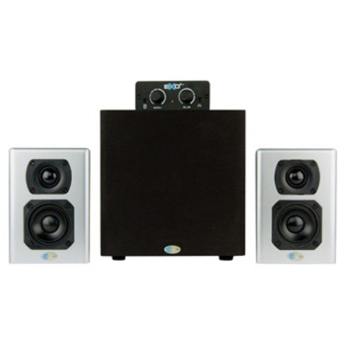 0805990000623 - BLUE SKY EXO2 ACTIVE 2.1 MONITORING SYSTEM WITH SUBWOOFER, 2 SATELLITE SPEAKERS, & DESKTOP REMOTE