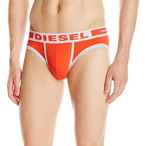 8059966131701 - DIESEL MEN'S JACK FRESH AND BRIGHT COTTON MODAL BRIEF,RED,SMALL
