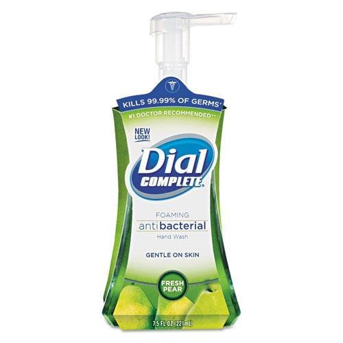 0806791944772 - DIAL PROFESSIONAL 2934 ANTIMICROBIAL FOAMING HAND SOAP, FRESH PEAR, 7.5OZ PUMP BOTTLE