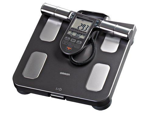 0807030500223 - OMRON BODY COMPOSITION MONITOR WITH SCALE - 7 FITNESS INDICATORS & 90-DAY MEMORY