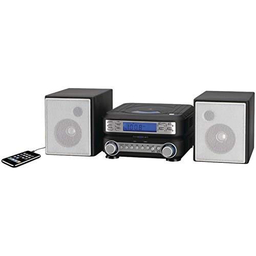 0807031788033 - GPX HC221B COMPACT CD PLAYER STEREO HOME MUSIC SYSTEM WITH AM/ FM TUNER