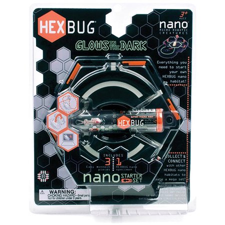 0807648019452 - HEXBUGS NANO GLOW IN THE DARK STARTER PACK