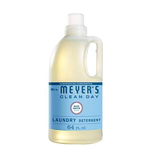 0808124115576 - MRS. MEYERS CLEAN DAY LIQUID LAUNDRY DETERGENT & CRUELTY FREE AND BIODEGRADABLE FORMULA INFUSED WITH ESSENTIAL OILS & RAIN WATER SCENT & 64 OZ (64 LOADS)