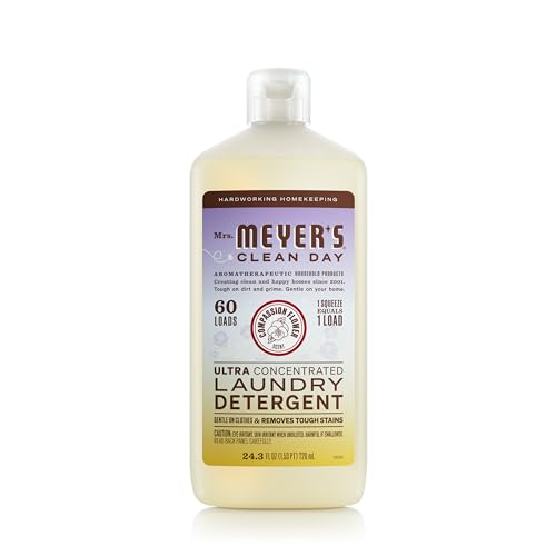 0808124119758 - MRS. MEYERS CLEAN DAY ULTRA CONCENTRATED LAUNDRY DETERGENT, COMPASSION FLOWER SCENT, 24.3 FL OZ