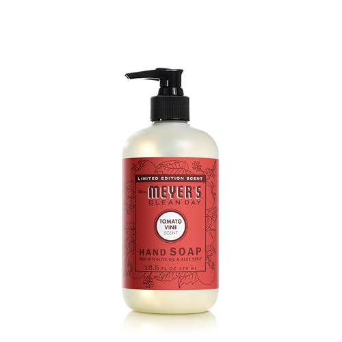0808124119796 - MRS. MEYERS CLEAN DAY LIQUID HAND SOAP, TOMATO VINE SCENT, 12.5 OUNCE BOTTLE