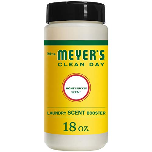 0808124703407 - MRS. MEYERS CLEAN DAY LAUNDRY SCENT BOOSTER, CRUELTY FREE FORMULA, HONEYSUCKLE SCENT, 18 OZ