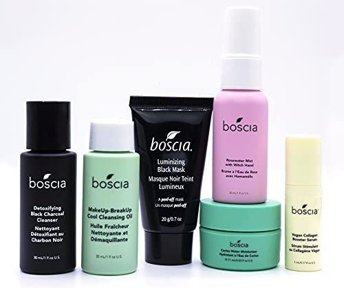 0808144893027 - BOSCIA GLOW ON THE GO TRAVEL KIT FOR COMBINATION SKIN TYPES, 6 CT.
