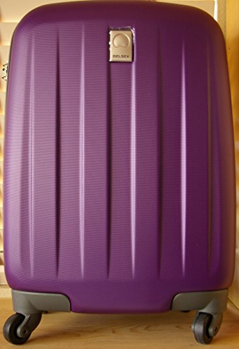 0808376020598 - DELSEY MIRAGE INTERNATIONAL CARRY-ON SPINNER UPRIGHT PURPLE (PURPLE)