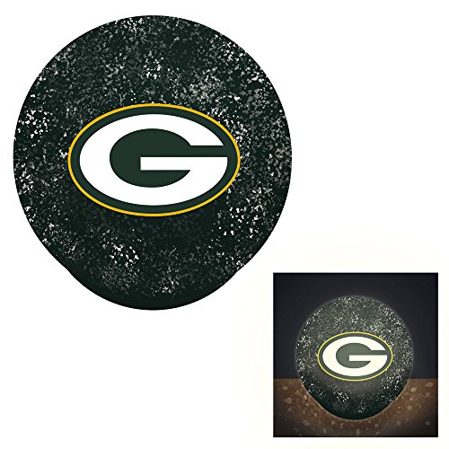 0808412426100 - TEAM SPORTS AMERICA GREEN BAY PACKERS LED GLASS DISK INDOOR LIGHT