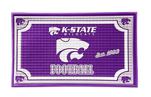 0808412464157 - TEAM SPORTS AMERICA KANSAS STATE WILDCATS EMBOSSED FLOOR MAT, 18 X 30 INCHES