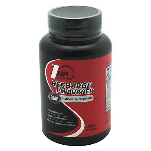 0808574107138 - 1 UP NUTRITION RECHARGE PM BURNER 60 CAPSULES
