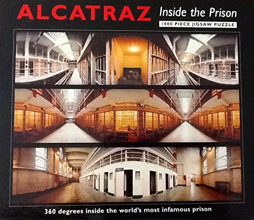 0808980000887 - ALCATRAZ: INSIDE THE PRISON 1000 PIECE PUZZLE ~ GOLDEN GATE NATIONAL CONSERVANCY