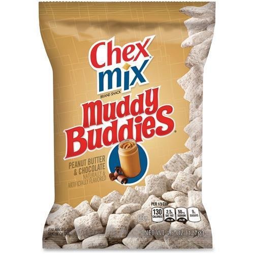 0809098992279 - SN37301 CHEX MUDDY BUDDIES CHADDER CHEX MIX - CHOCOLATE, PEANUT BUTTER, SWEET AND SALTY - 7 / BOX