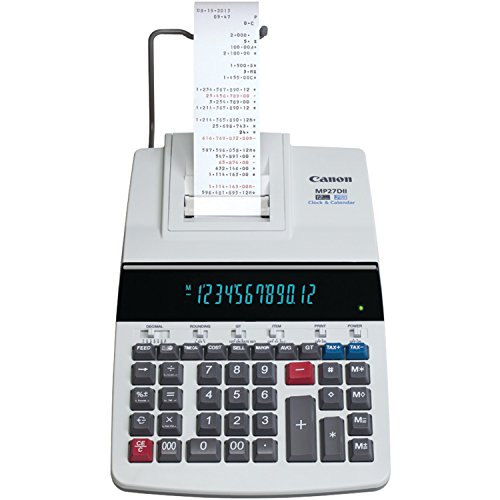0809188499732 - CANON OFFICE PRODUCTS MP27DII DESKTOP PRINTING CALCULATOR