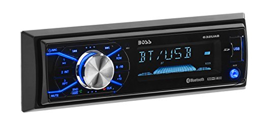 0809198916311 - BOSS AUDIO 632UAB SINGLE DIN, BLUETOOTH, MP3/USB/SD AM/FM CAR STEREO, DETACHABLE FRONT PANEL, WIRELESS REMOTE, (NO CD/DVD)