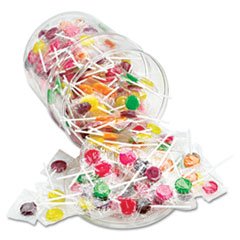 0809302481001 - OFX00068 - OFFICE SNAX SUGAR FREE ASSORTED LOLLIPOPS TUB