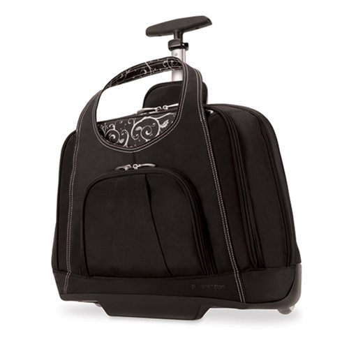 0809385152539 - KENSINGTON K62533US CONTOUR BALANCE NOTEBOOK ROLLER BAG IN ONYX, FITS MOST 15-INCH NOTEBOOKS