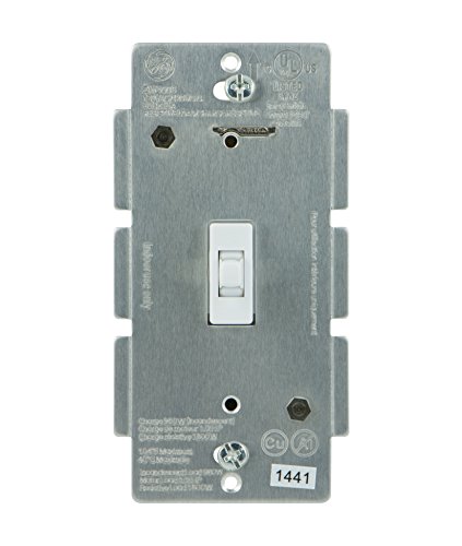 0809396057601 - GE Z-WAVE WIRELESS LIGHTING CONTROL SMART TOGGLE SWITCH, IN-WALL, WHITE, 12727