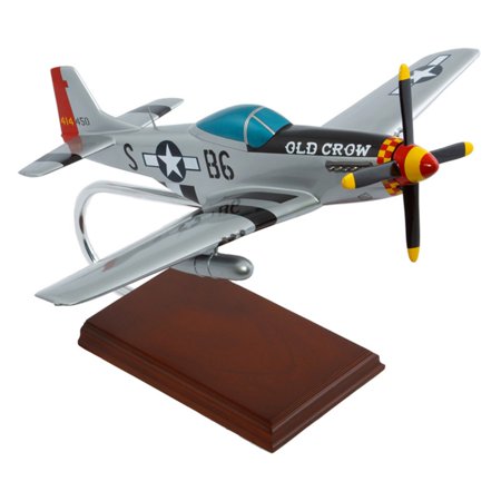 0080957990302 - P-51D MUSTANG OLD CROW 1 24 SCALE AIRCRAFT