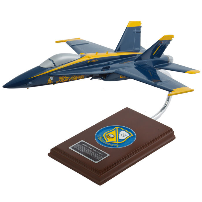 0080957991408 - F A-18A HORNET BLUE ANGELS 1 38 SCALE AIRCRAFT