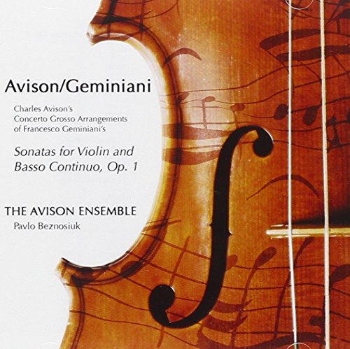 0809730121029 - SONATAS FOR VIOLIN AND BASSO CONTINUO, OP.1