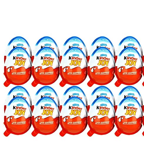0000080974482 - KINDER JOY WITH SURPRISE TOY FOR BOYS (PACK OF 16)