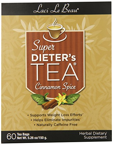0080987010919 - SUPER DIETER'S TEA CINNAMON SPICE 60 TEA BAGS