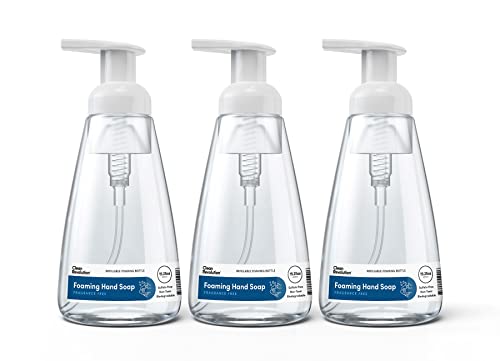 0810004551145 - CLEAN REVOLUTION READY TO USE FOAMING HAND SOAP| THREE PACK | JUMBO 15.25OZ BOTTLES | GENTLE, MOISTURIZING & ECO-FRIENDLY | REAL ESSENTIAL OILS | FRAGRANCE FREE | 45.75 TOTAL FL OZ